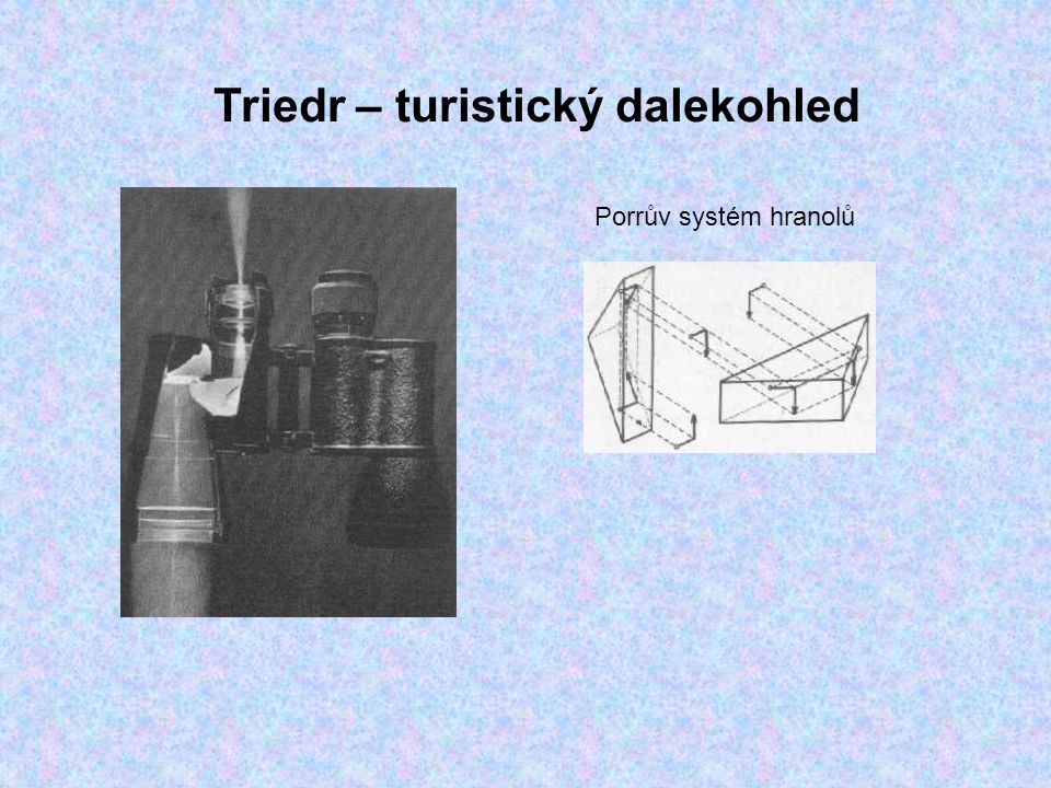 Triedr – turistický dalekohled