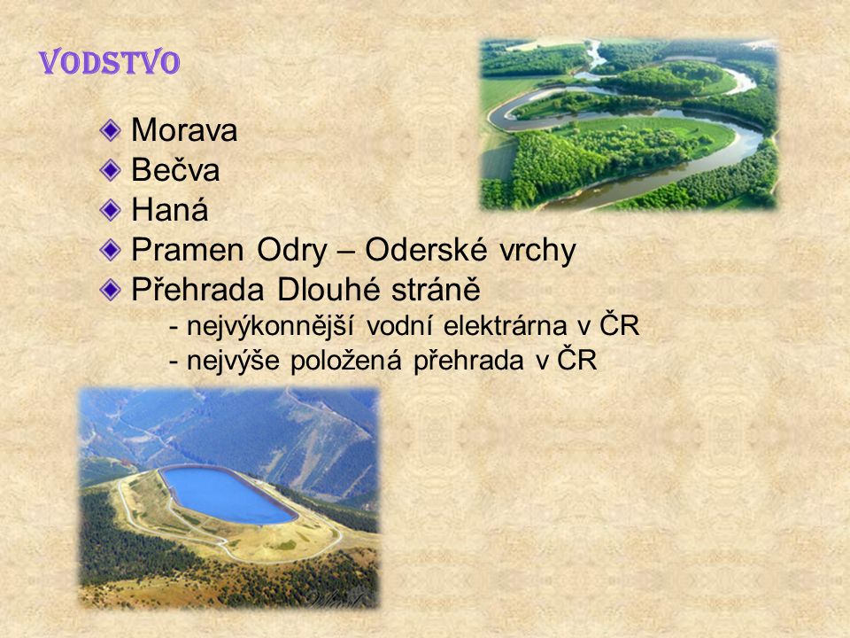 Pramen Odry – Oderské vrchy Přehrada Dlouhé stráně