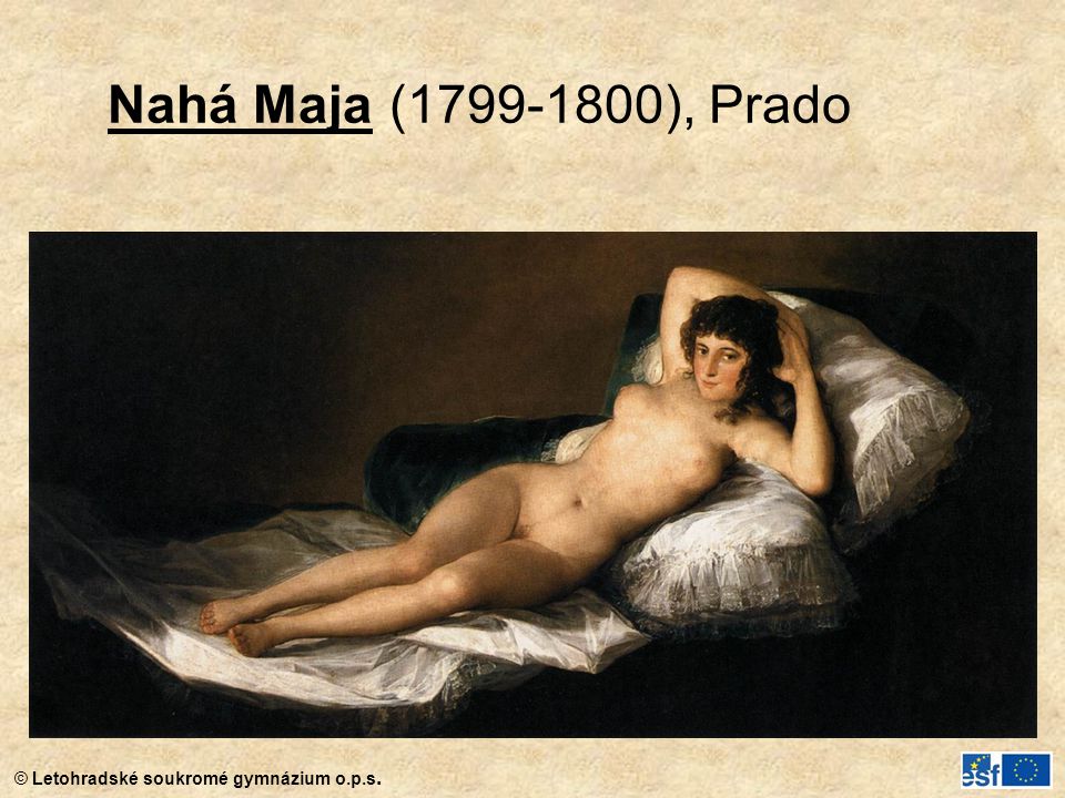 Nahá Maja ( ), Prado