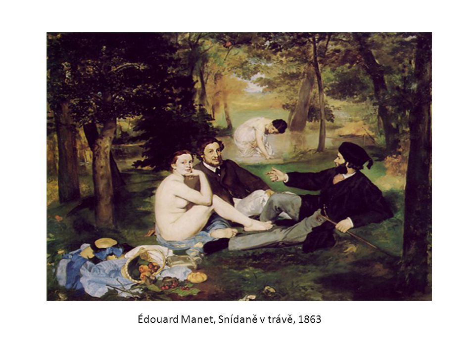 Édouard Manet, Snídaně v trávě, 1863