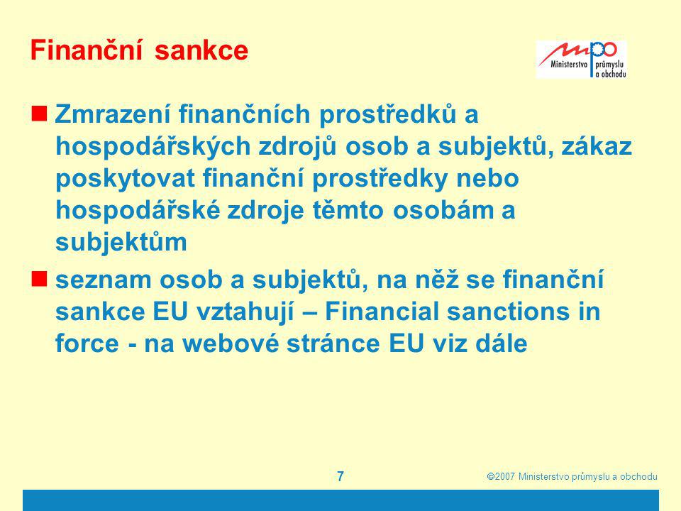 Finanční sankce