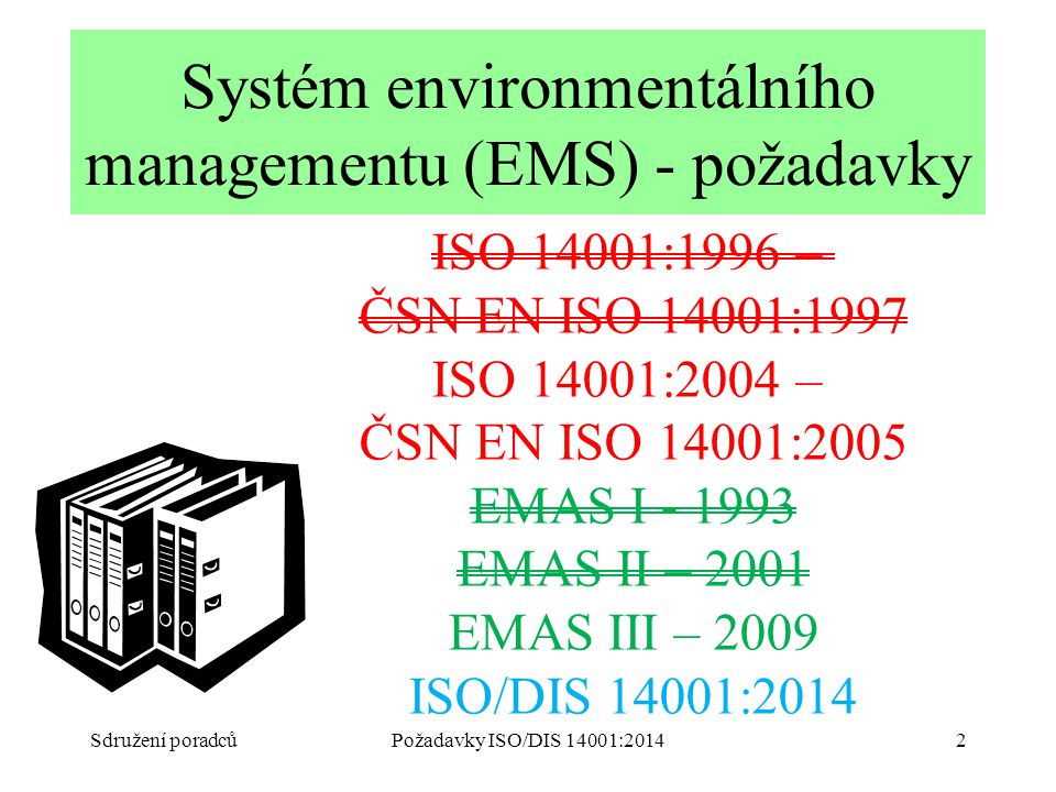 Systém environmentálního managementu (EMS) - požadavky