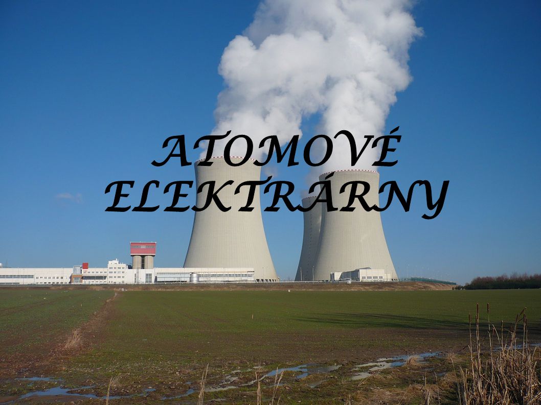 Atomové elektrárny