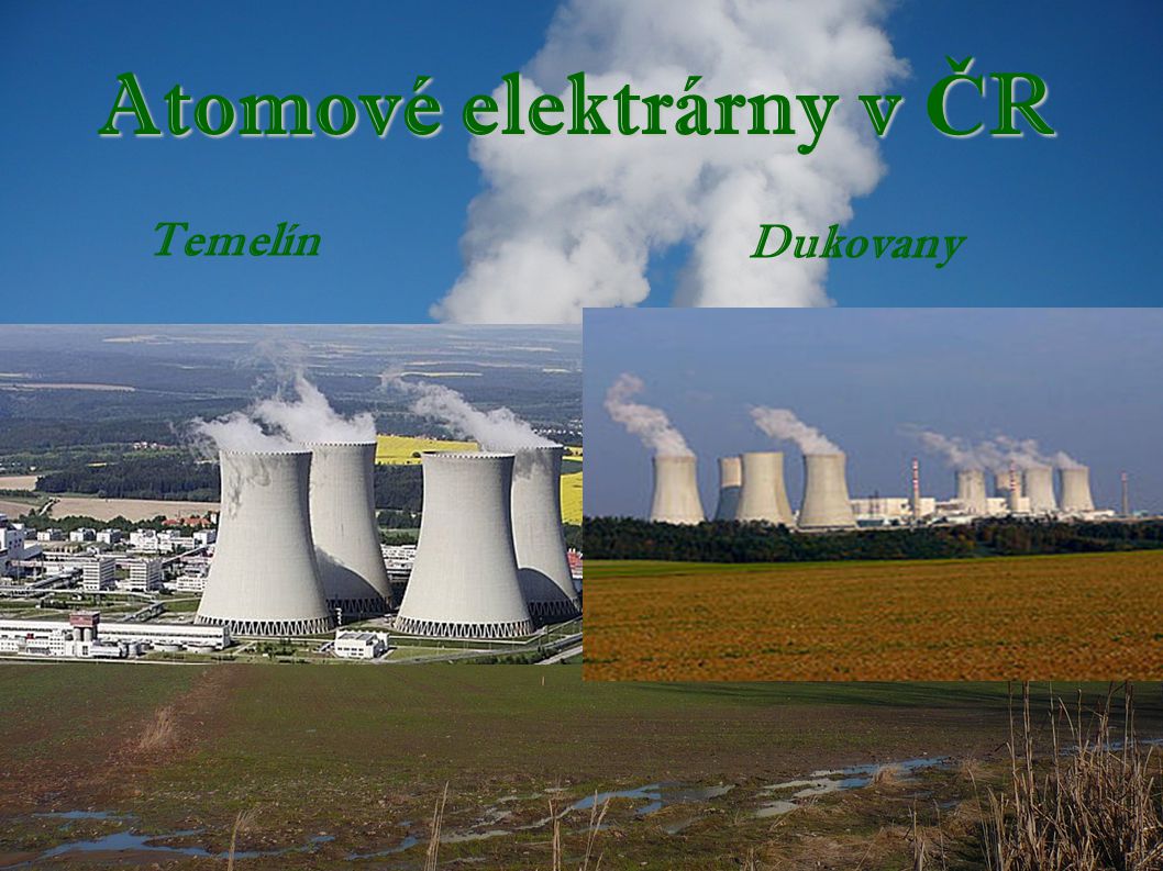 Atomové elektrárny v ČR