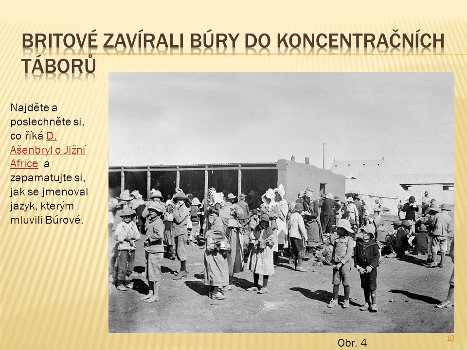 Britové zavírali Búry do koncentračních táborů