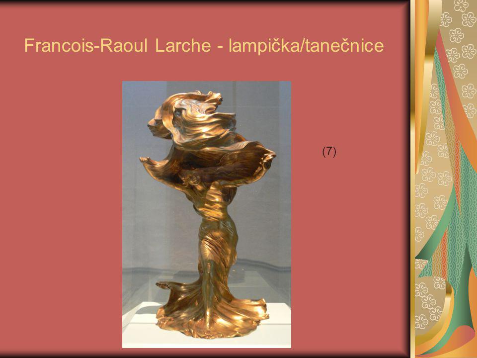 Francois-Raoul Larche - lampička/tanečnice