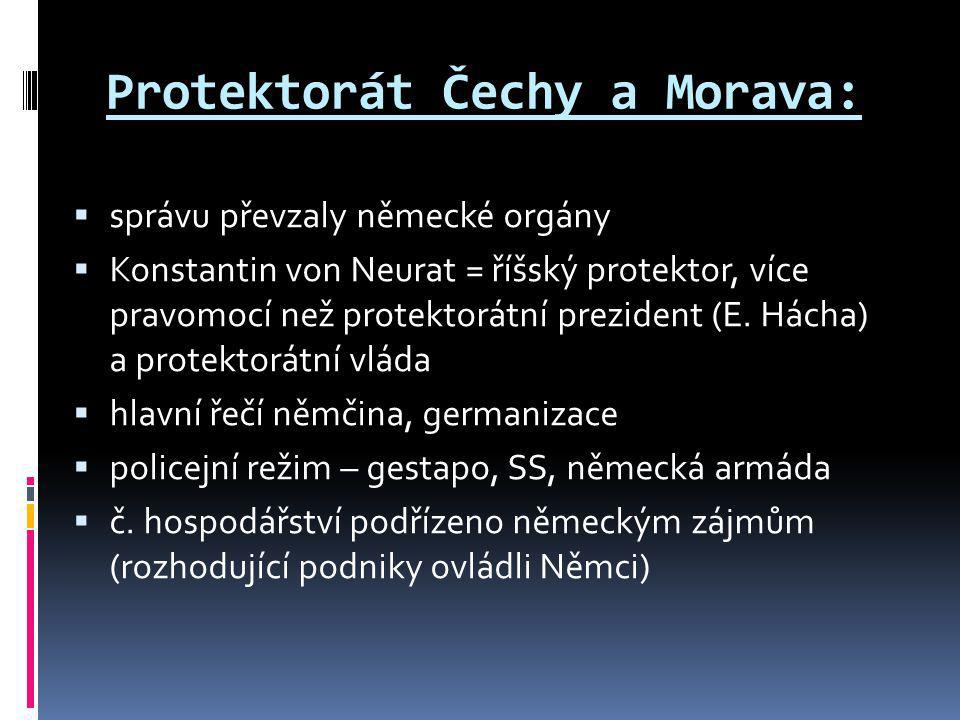 Protektorát Čechy a Morava: