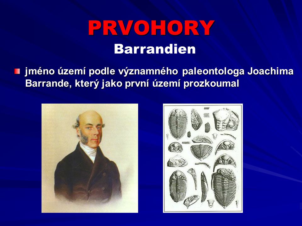 PRVOHORY Barrandien.