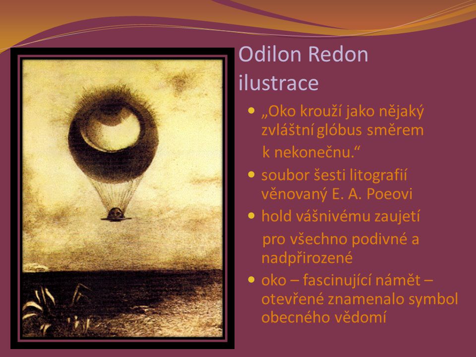 Odilon Redon ilustrace