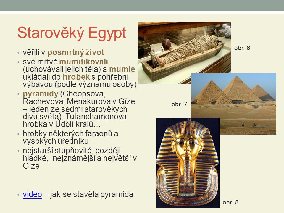 Starověký Egypt věřili v posmrtný život