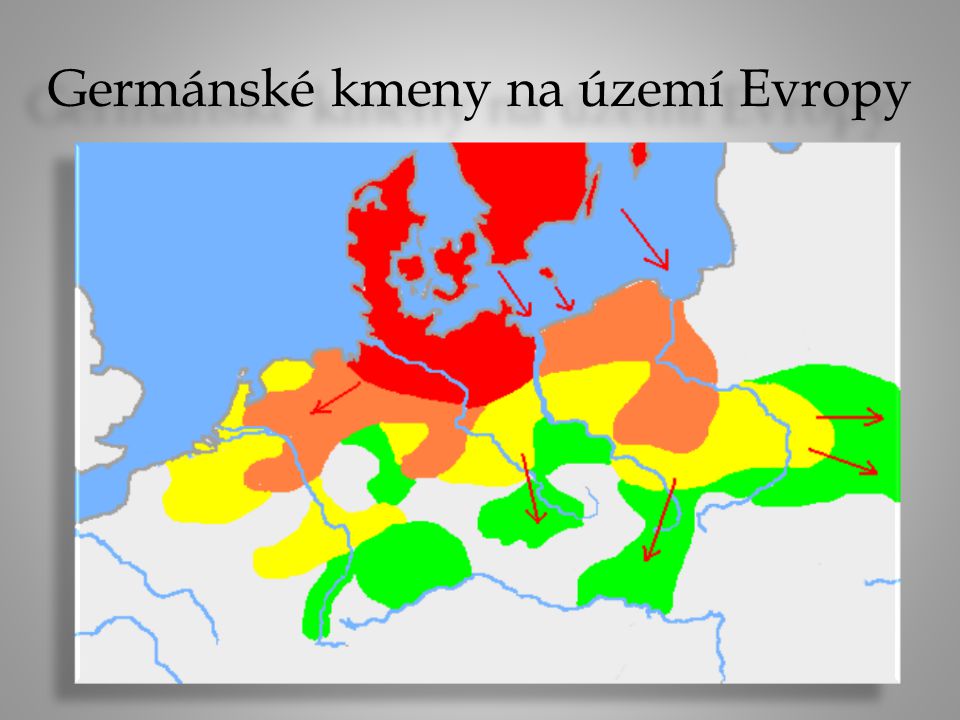 Germánské kmeny na území Evropy