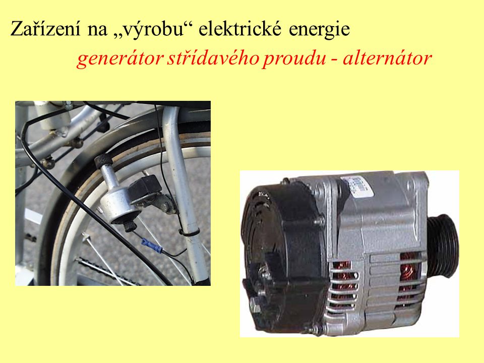 Zařízení na „výrobu elektrické energie