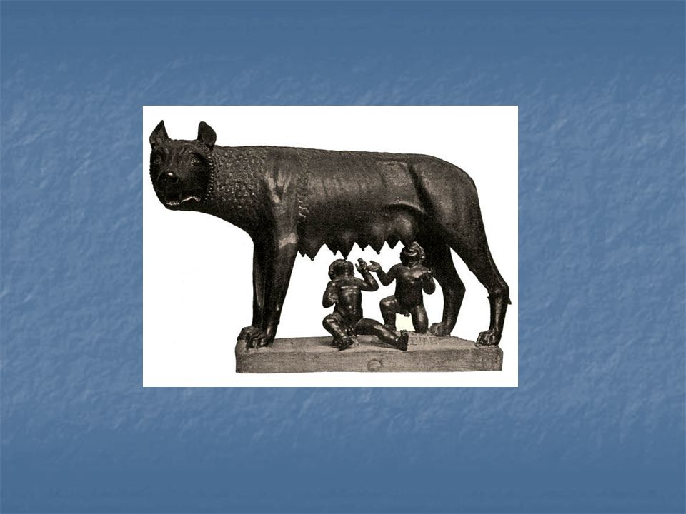 Bronzová socha kapitolské vlčice s Romulem a Remusem, 6. – 5. stol. př