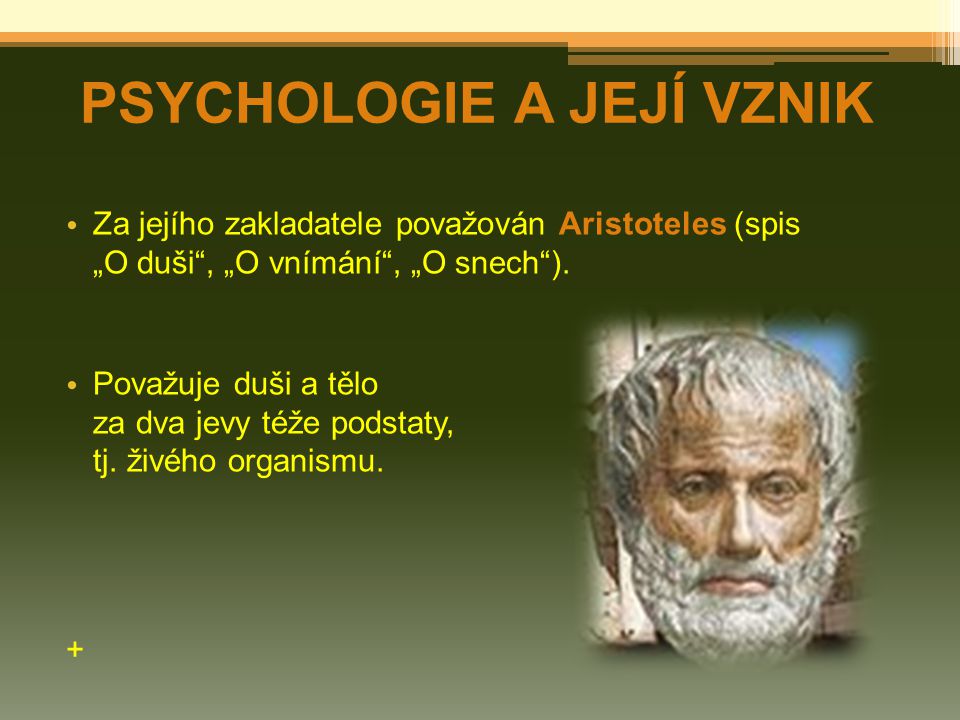 Kdo je považován za Zakladatelé psychologie?