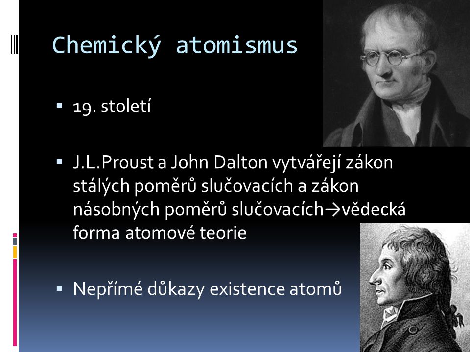 Chemický atomismus 19. století