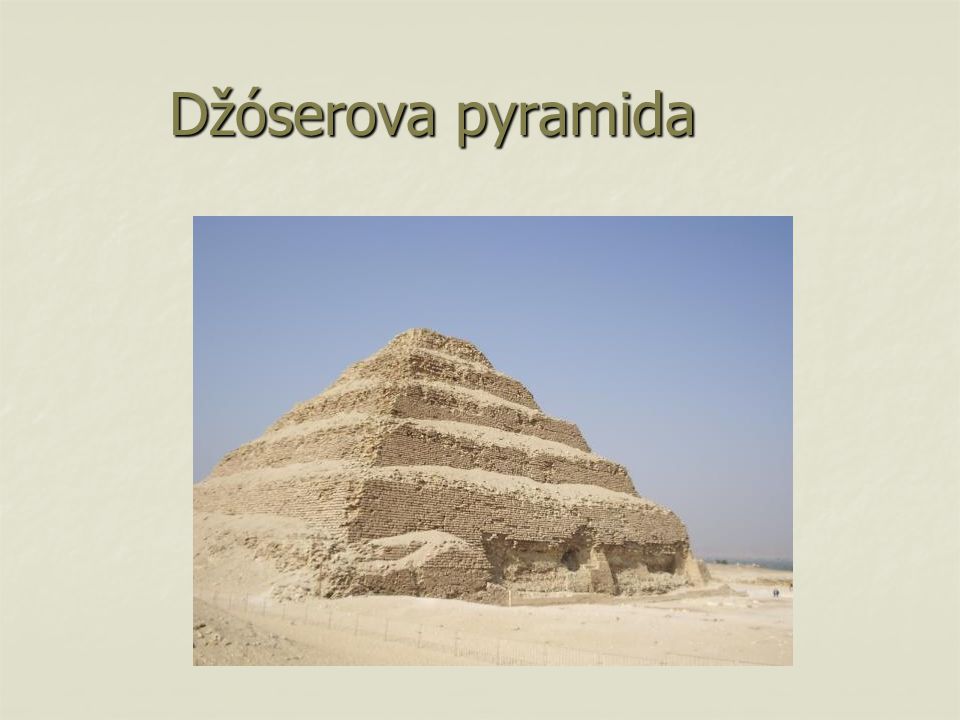 Džóserova pyramida