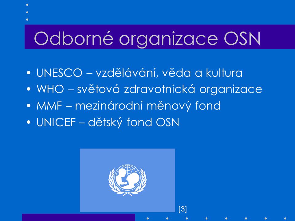 Odborné organizace OSN