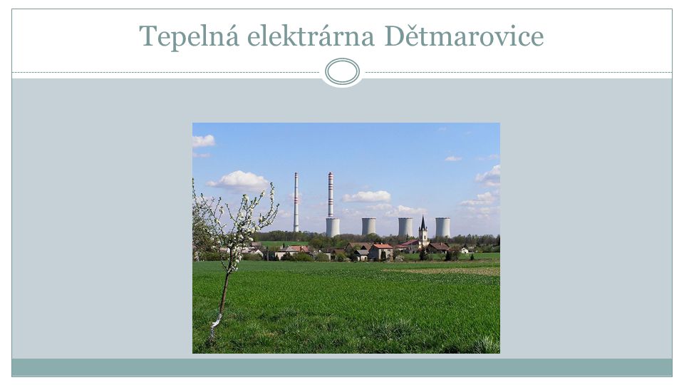 Tepelná elektrárna Dětmarovice