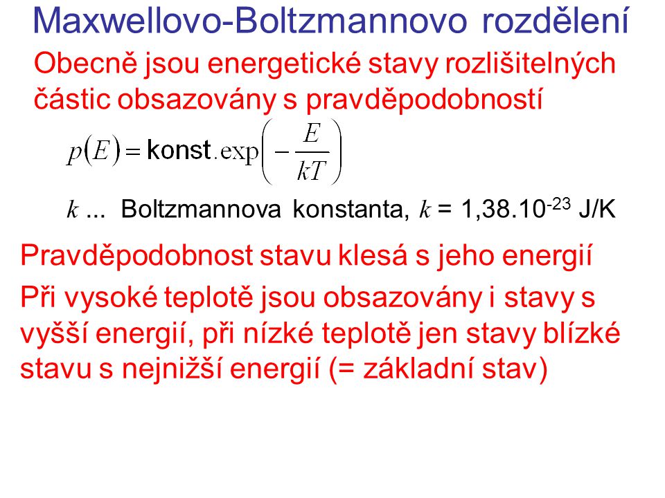 Maxwellovo-Boltzmannovo rozdělení
