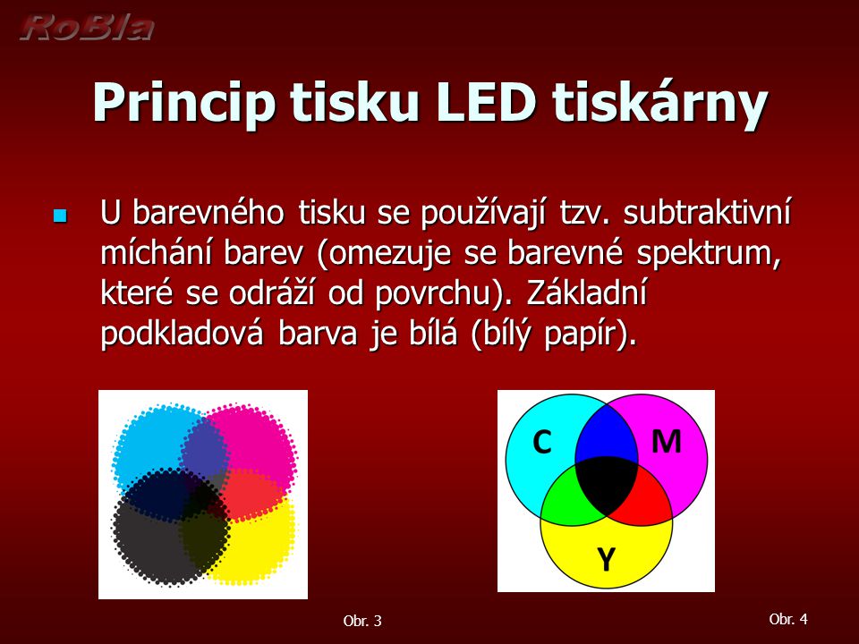 Princip tisku LED tiskárny