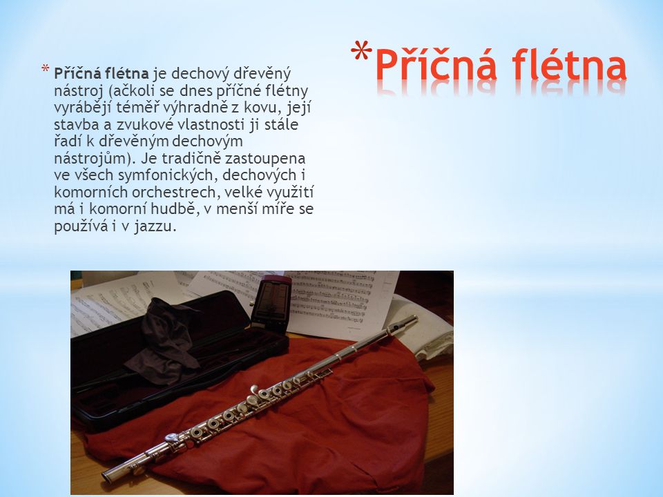 Příčná flétna