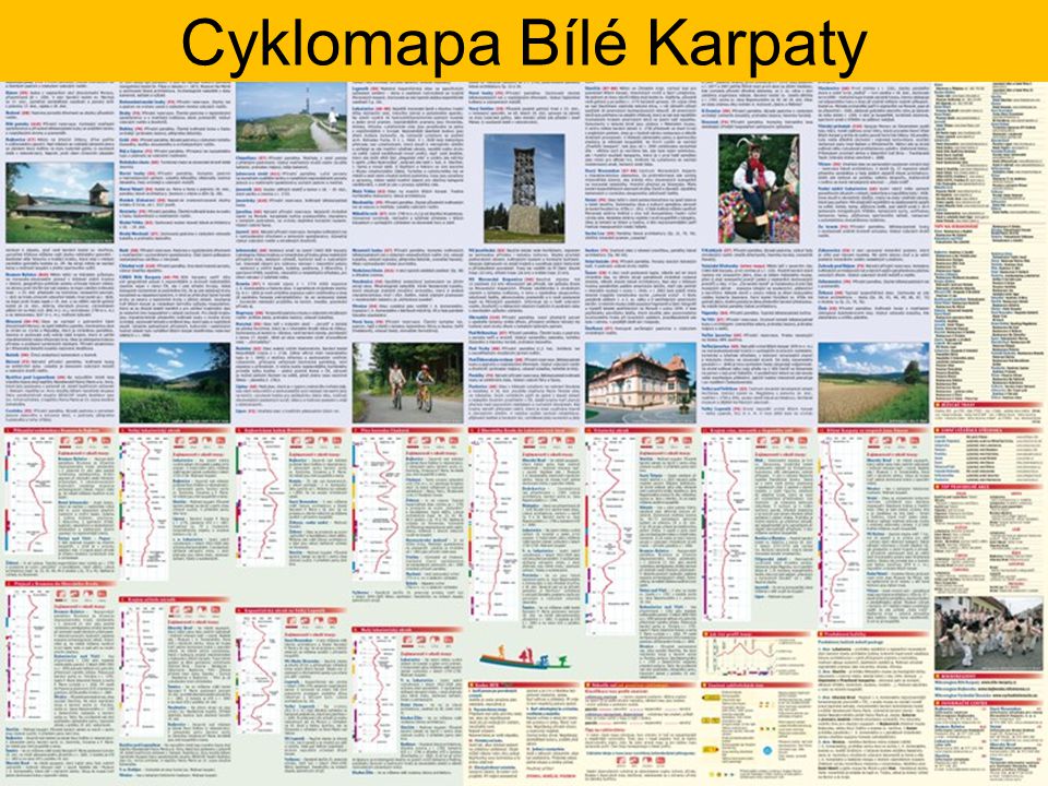 Cyklomapa Bílé Karpaty