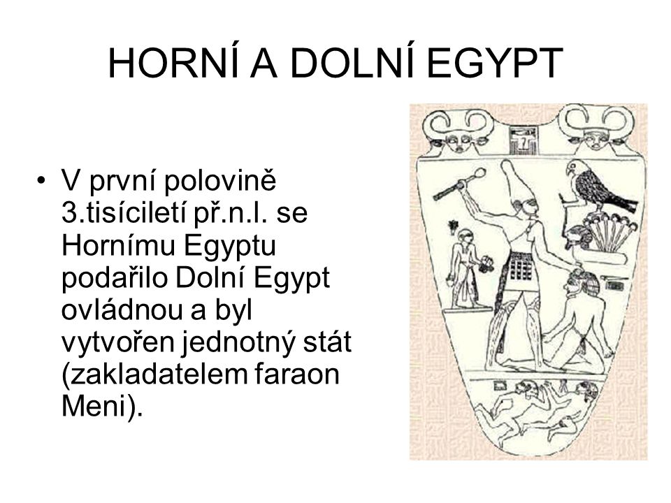 HORNÍ A DOLNÍ EGYPT