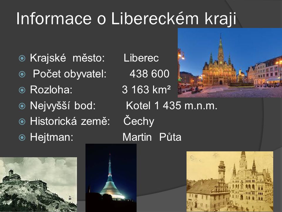 Informace o Libereckém kraji