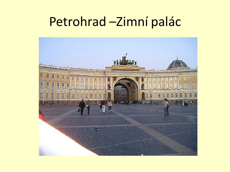 Petrohrad –Zimní palác