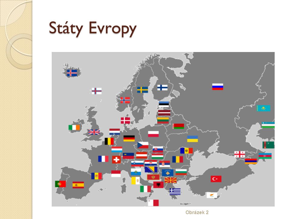 Státy Evropy Obrázek 2