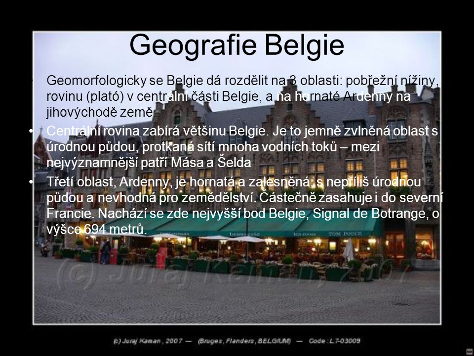 Geografie Belgie