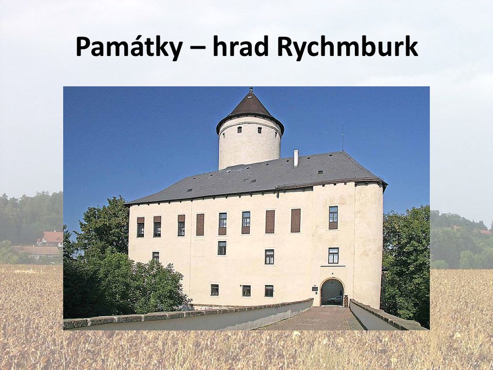 Památky – hrad Rychmburk