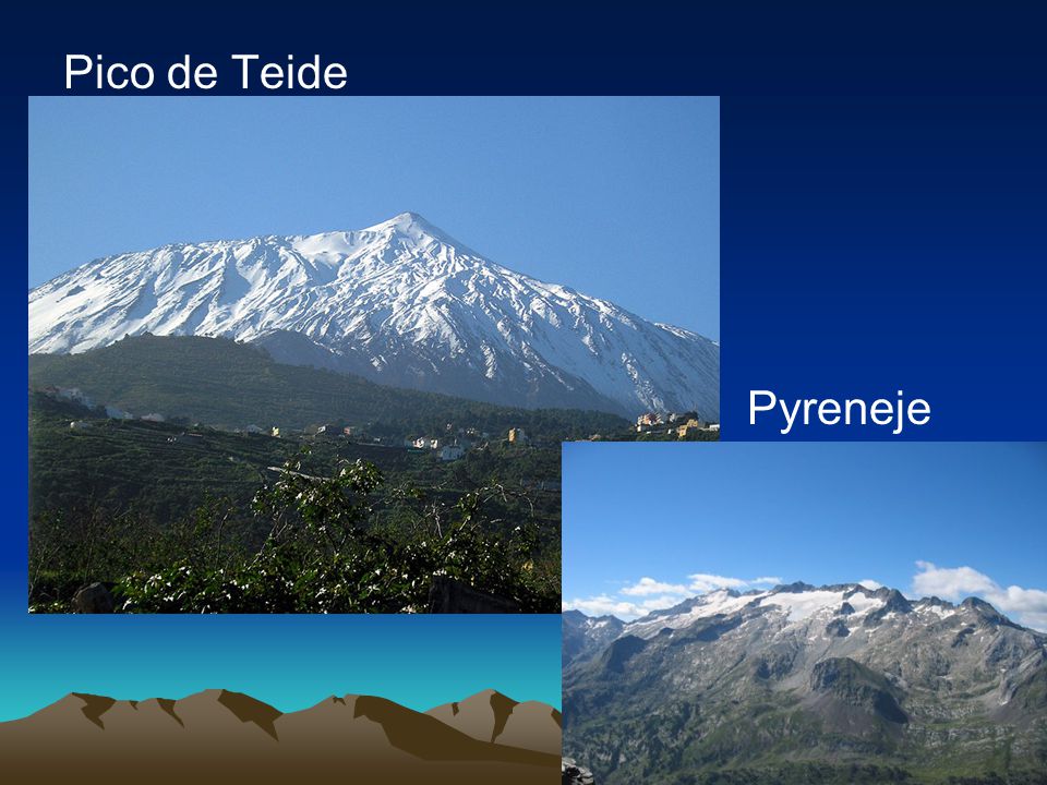 Pico de Teide Pyreneje