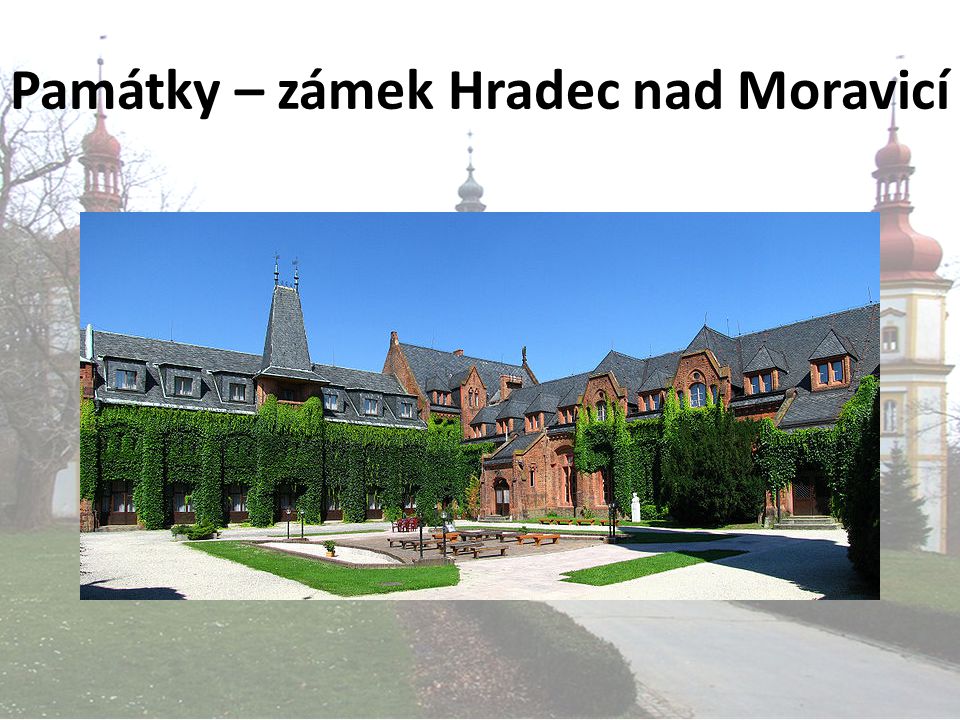 Památky – zámek Hradec nad Moravicí