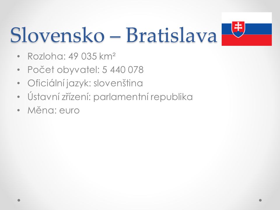 Slovensko – Bratislava