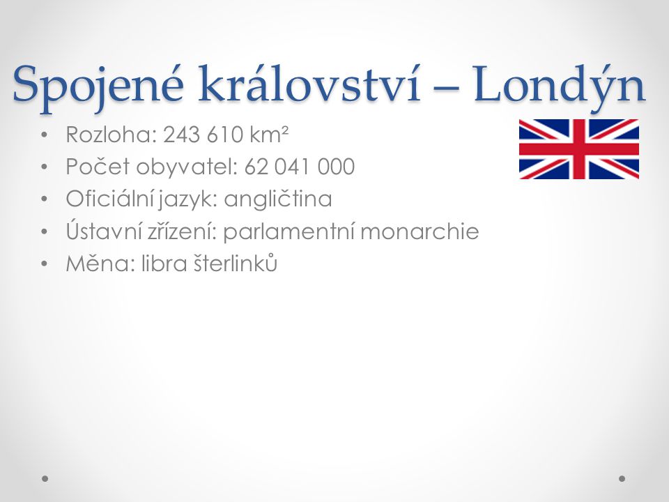 Spojené království – Londýn