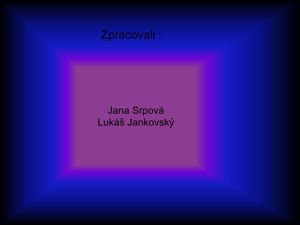 Jana Srpová Lukáš Jankovský