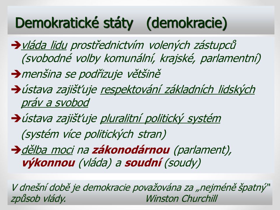 Demokratické státy (demokracie)
