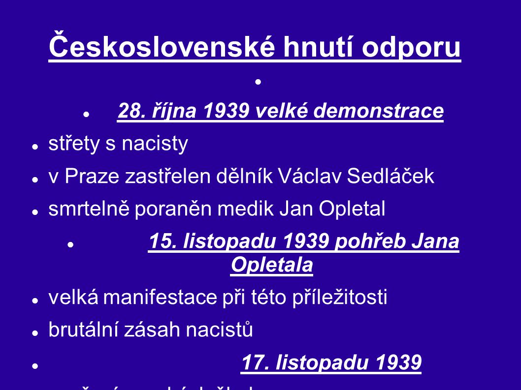 Československé hnutí odporu