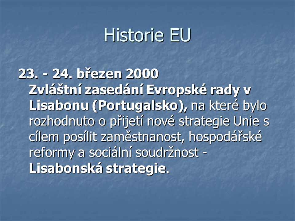 Historie EU