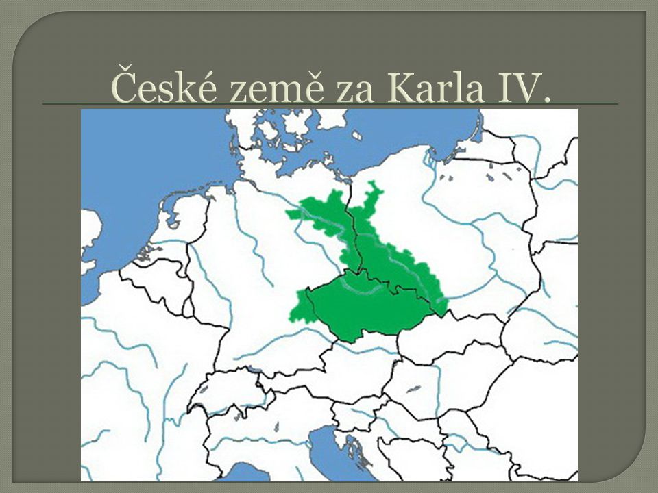 České země za Karla IV.