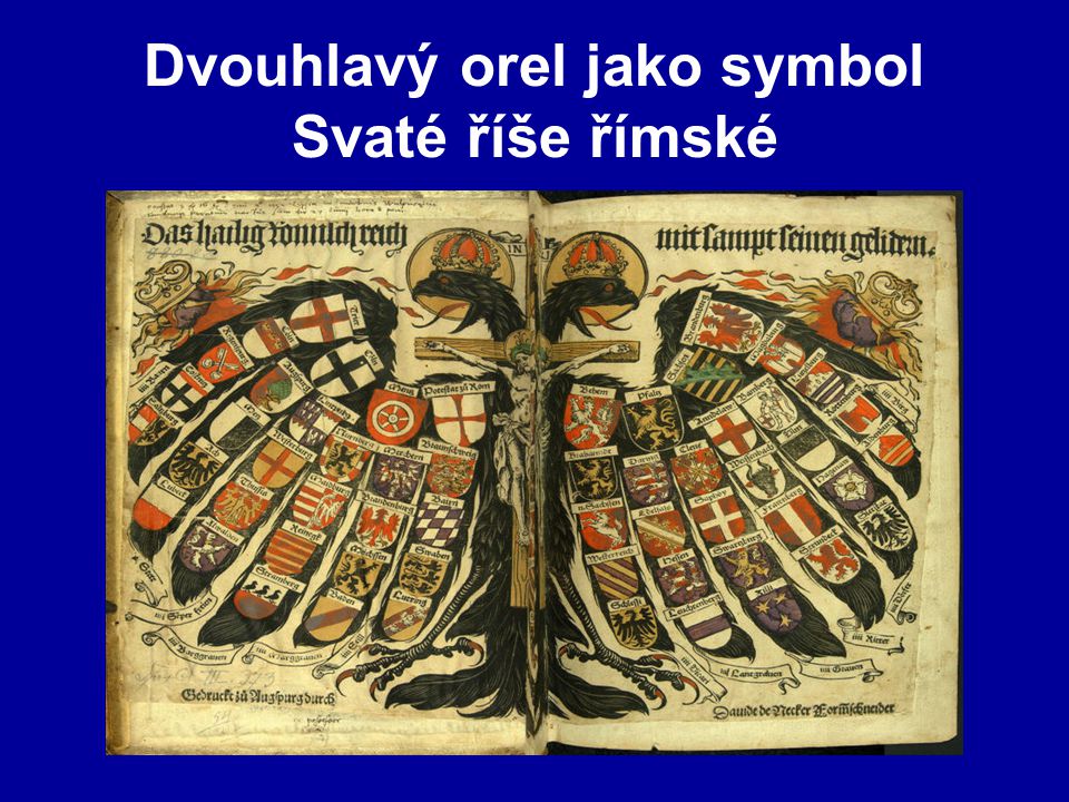 Dvouhlavý orel jako symbol Svaté říše římské