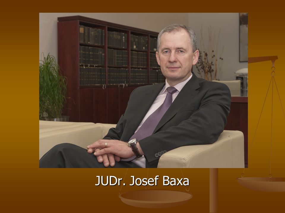 JUDr. Josef Baxa
