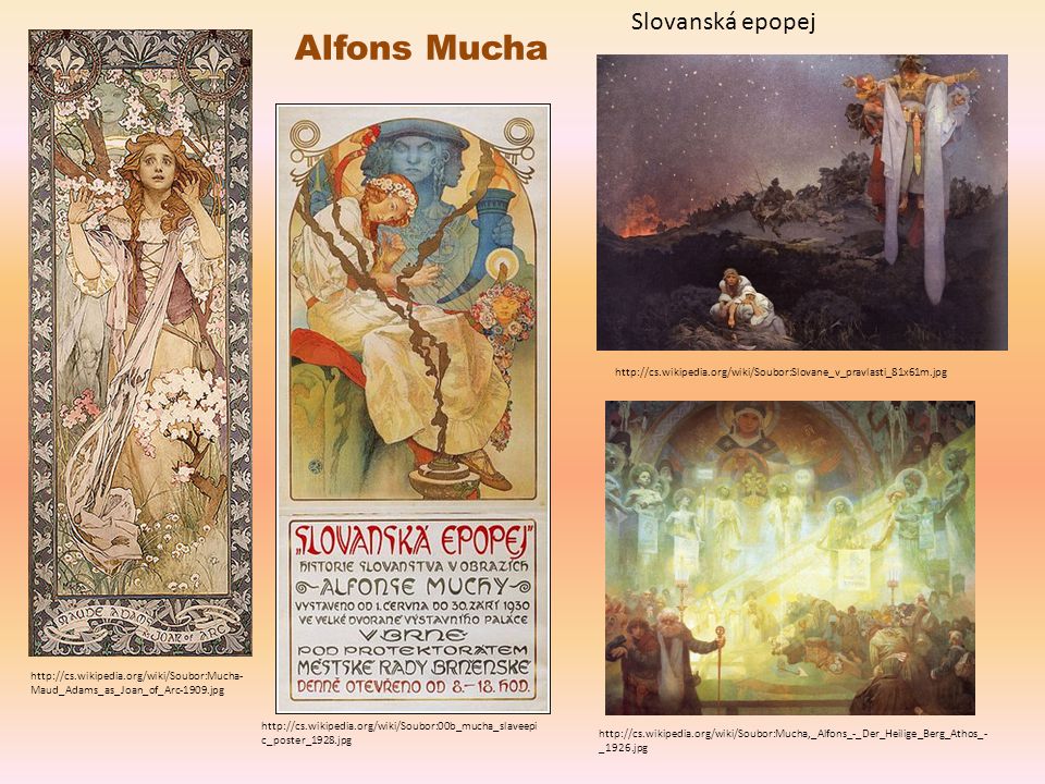 Alfons Mucha Slovanská epopej