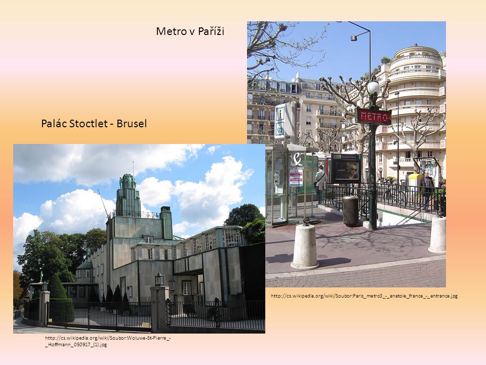 Palác Stoctlet - Brusel