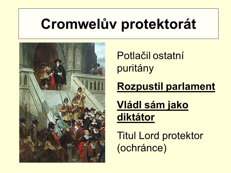 Cromwelův protektorát