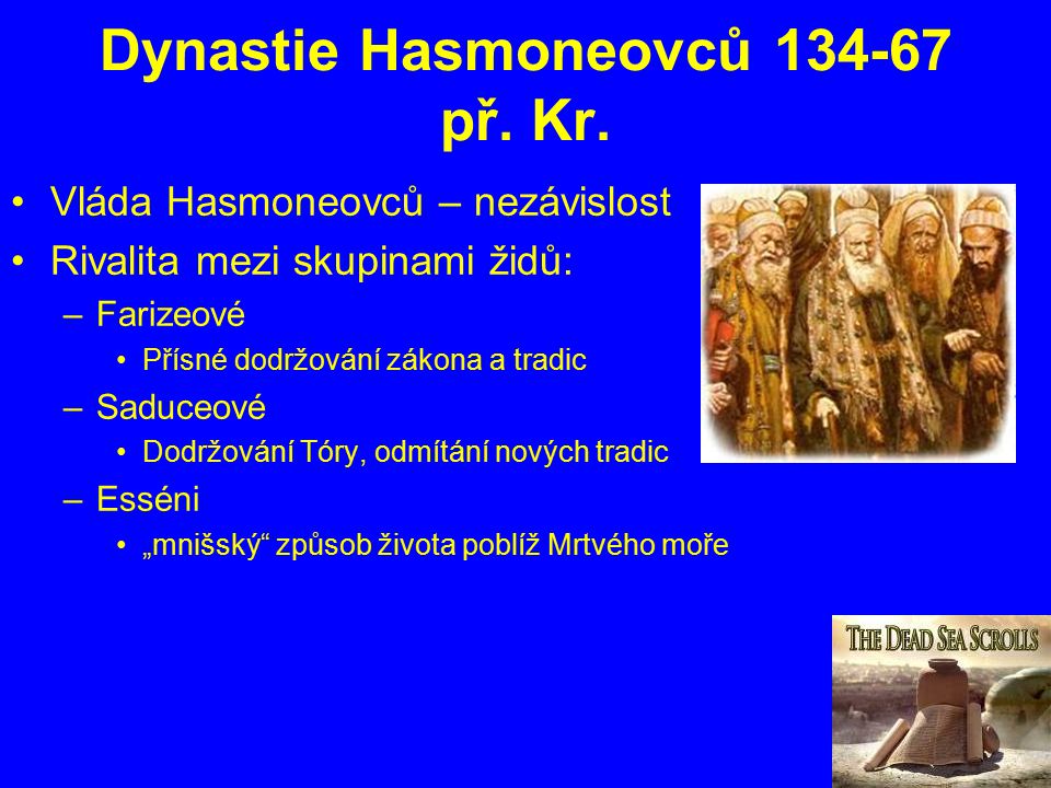 Dynastie Hasmoneovců př. Kr.