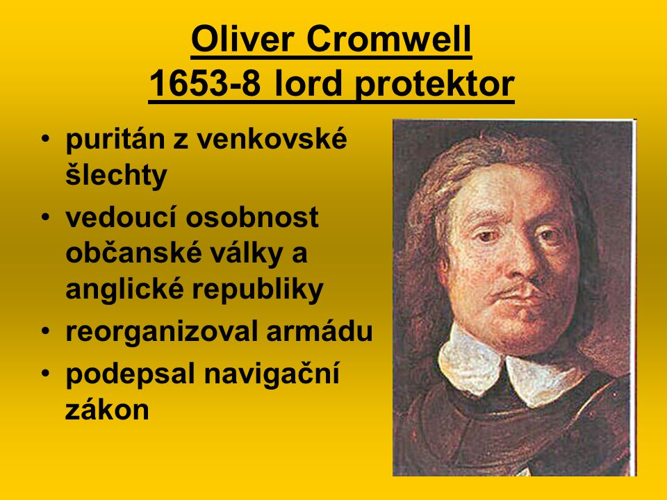 Oliver Cromwell lord protektor