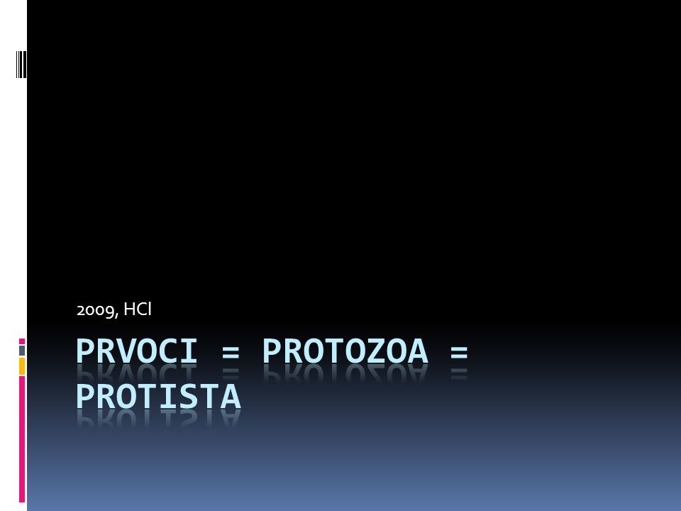Prvoci = Protozoa = Protista