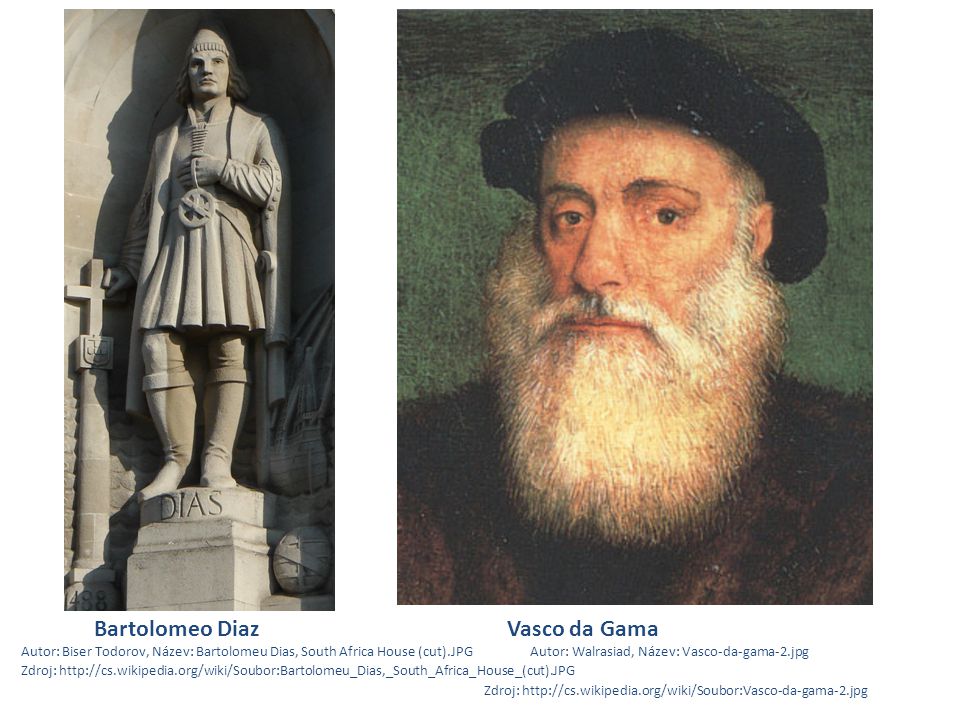 Bartolomeo Diaz Vasco da Gama